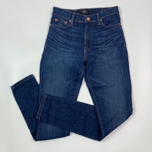ABLE Dark Wash Skinny Jeans Size 24 - Picture 1 of 13